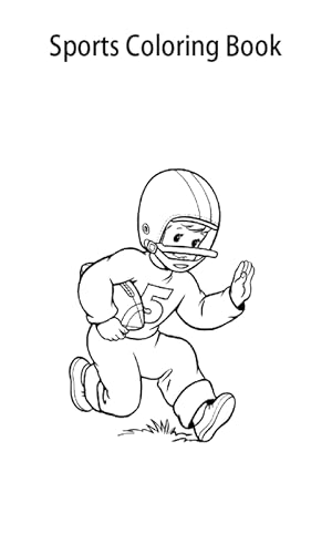 Sports Coloring Book