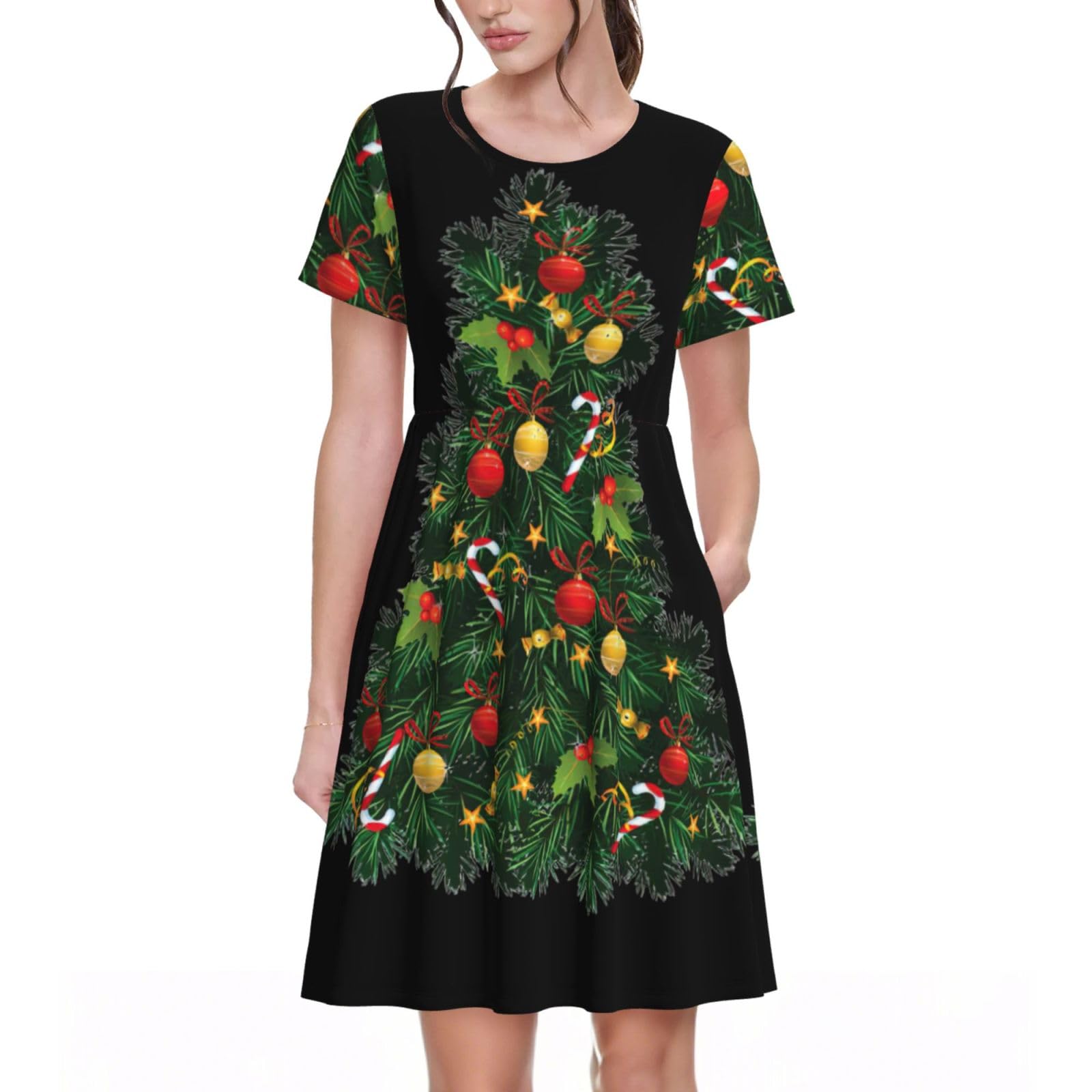Robe d'été coupe trapèze flatteuse qui sublime la silhouette - 8