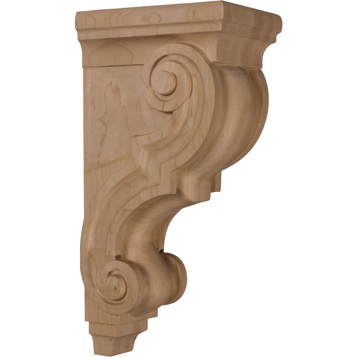 Corbeau traditionnel CORW05X07X14TRAL aux finitions moulurées haut de gamme