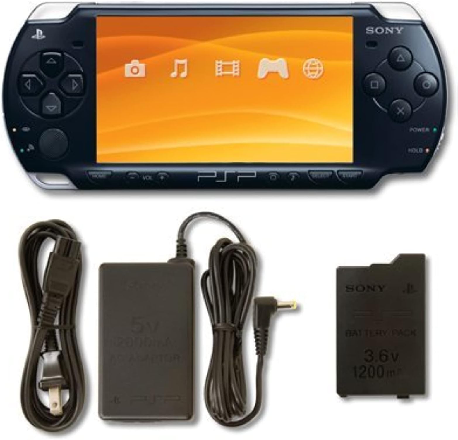 PlayStation Portable 2000 System - Piano Black (Renewed)