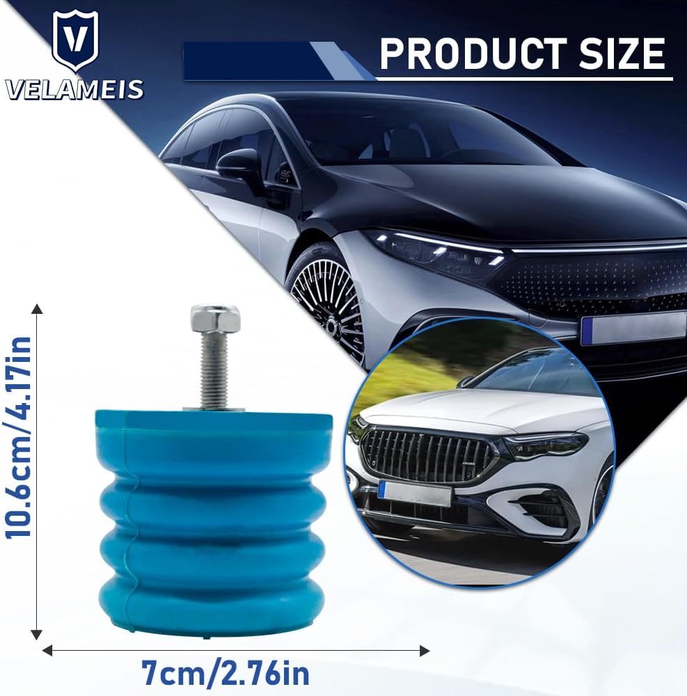 SSF-106-40 Front Air Helper Springs kit/Front Air Suspension Helper Springs System Left/Right Pair,Suitable For Ford E-150|E-250,Ford E-350|E-450,Mercedes-Benz Sprinter 2500|3500 Blue