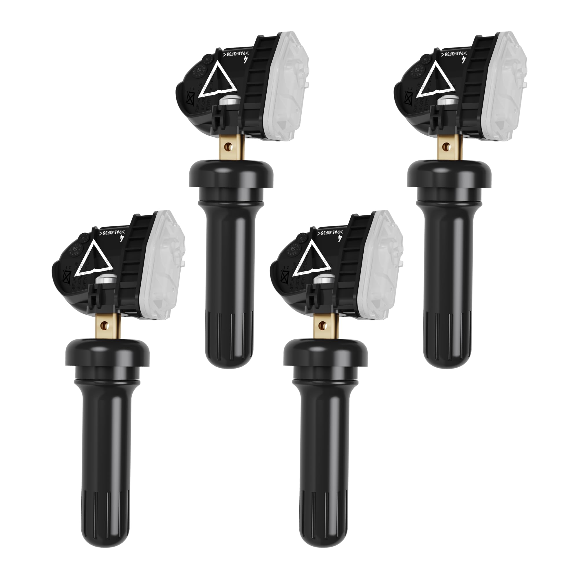 Jsueng TPMS Sensor GM, 433Mhz Tire Pressure Monitoring System Compatible with Buick| GMC| Chevrolet| Cadillac,4 PCS Tire Pressure Sensors Replaces#13598773 13516165 13595873