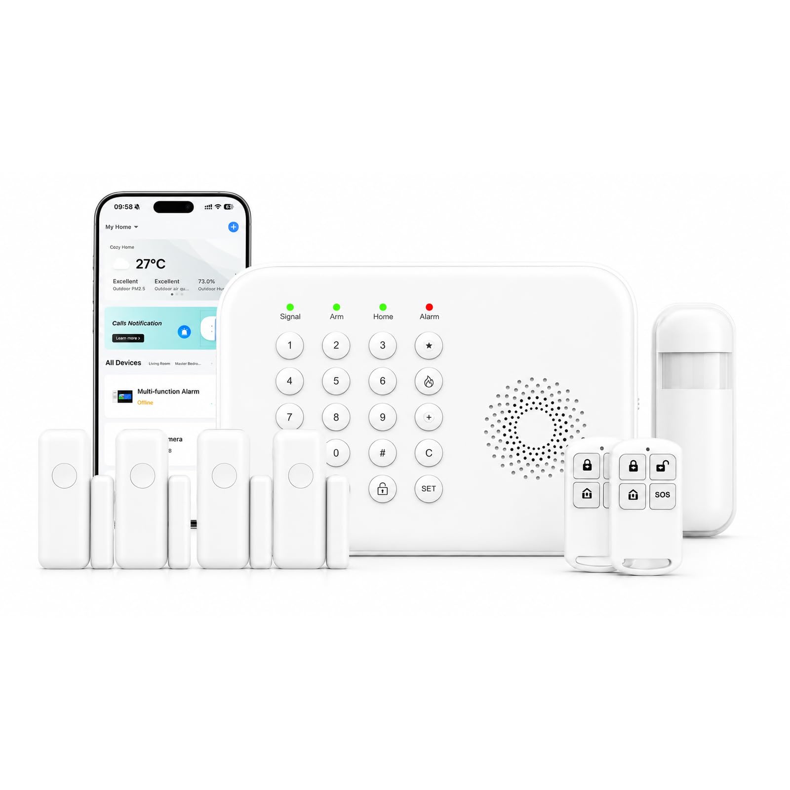 Hapippofa Wireless Home Security System