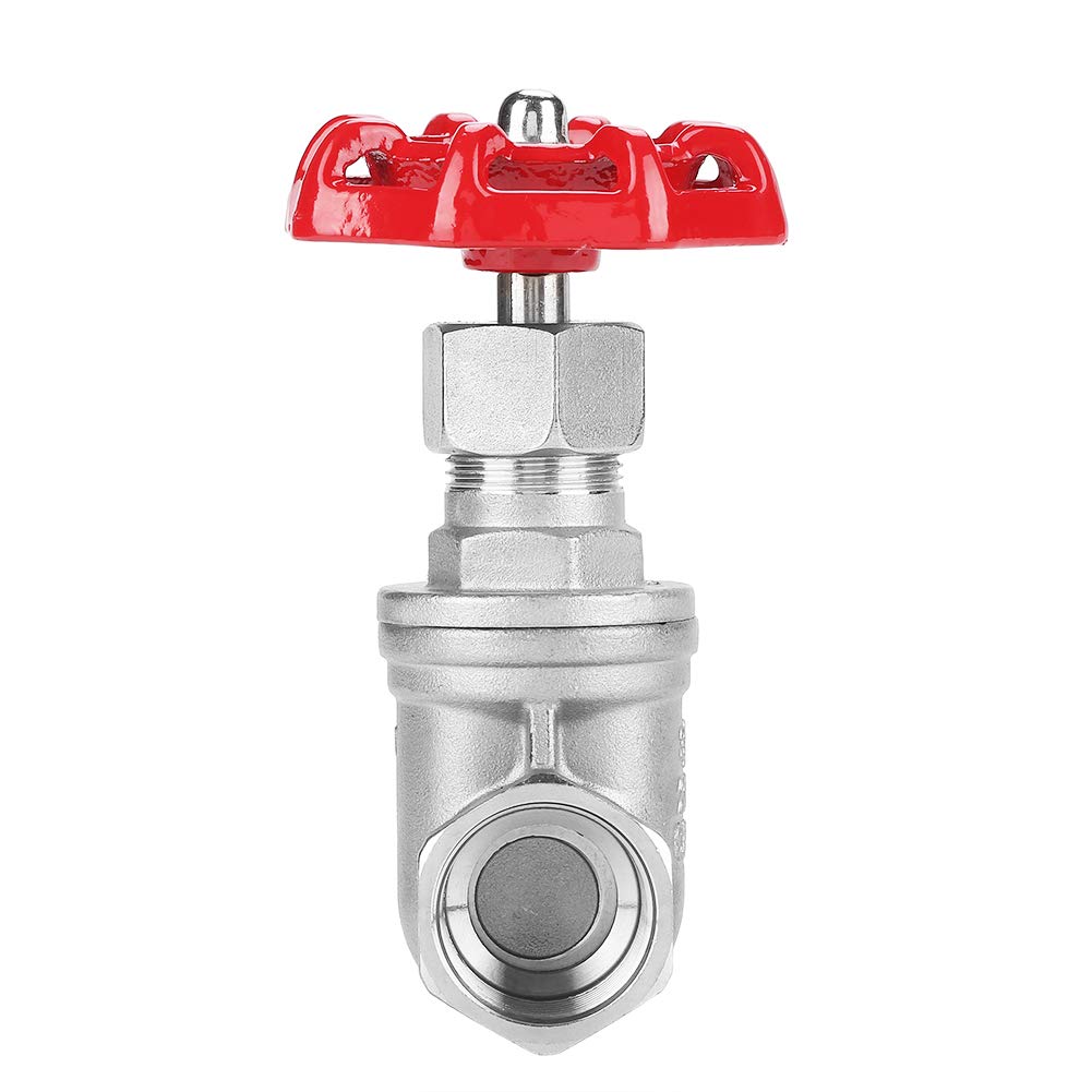 Válvula de compuerta, DN20 de acero inoxidable válvula de compuerta BSPP G3/4 válvula giratoria de sluice para agua, aceite y gas