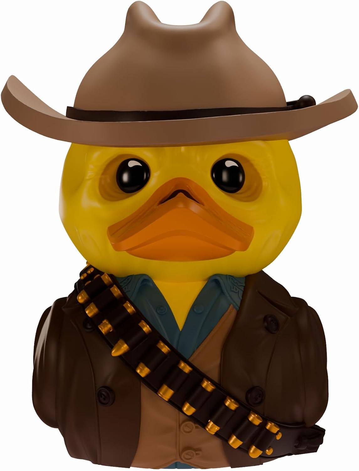 TUBBZ Mini: Fallout TV – Ghoul Cosplaying Rubber Duck Vinyl Figure – Official Collectible for Fans of Fallout TV | Official Merchandise of the Fallout TV Show, The Ghoul Collectable Figurines, Mini Vinyl Duck bathtub for display