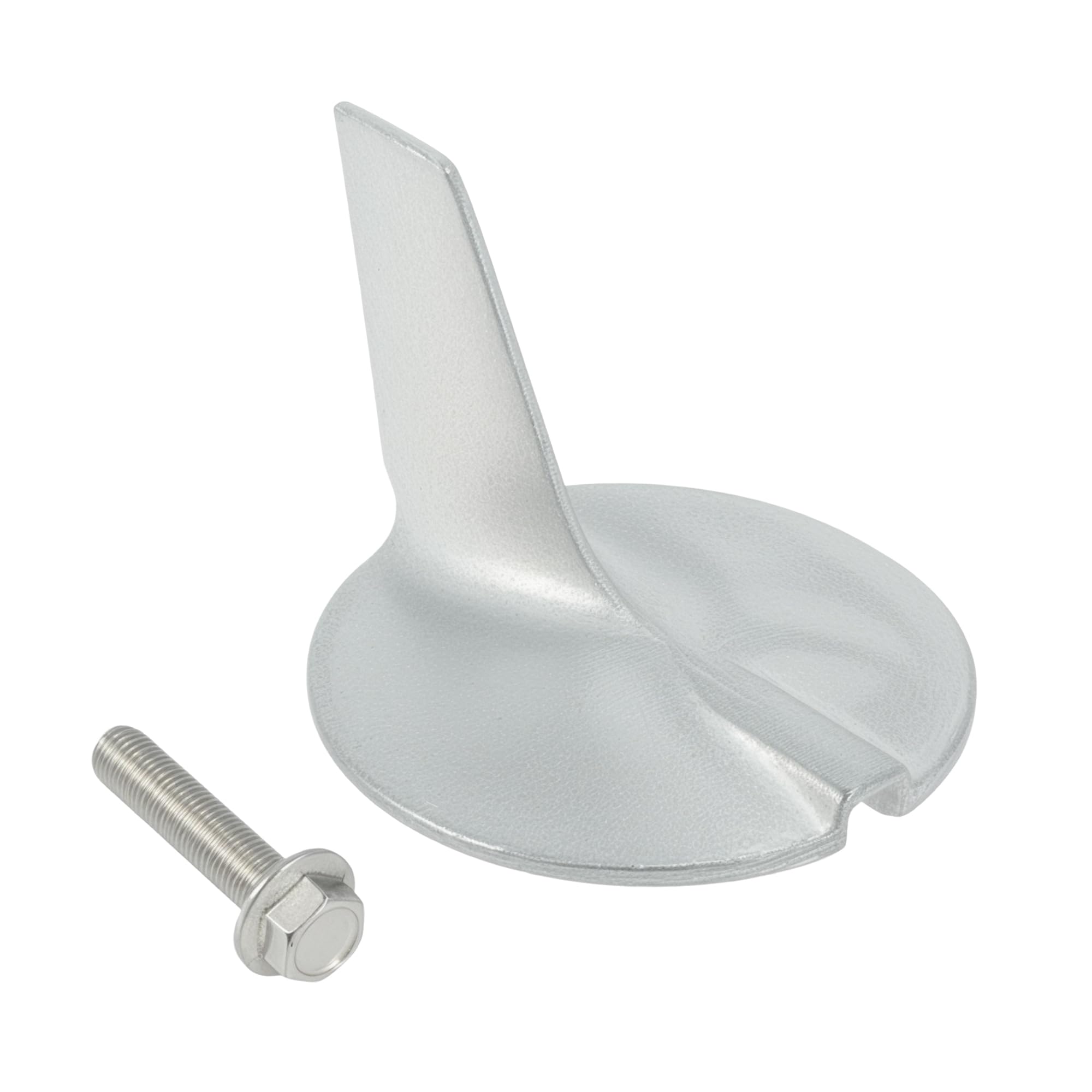 Partuto Zinc Trim Tab Anode for Yamaha Outboard Motors 200HP 225HP 250HP 300HP, Boat Motor Trim Tab Anode 69L-45371-00/18-6122Z Outboard Zinc Anode for Trim Tab