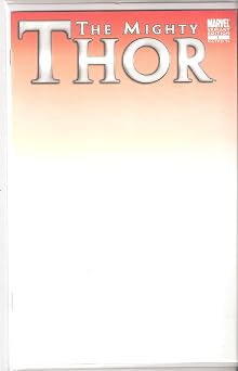 The Mighty Thor #1 "Variant Blank Cover "