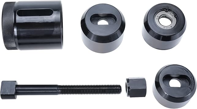 5 PCS Bushing Remover/Installer Kit, Rear Ball Joint and Bushing Tool, Compatible with BMW E38 E39 E52 E53 E60 E61 E63 E64 E65 E66 E67 E70