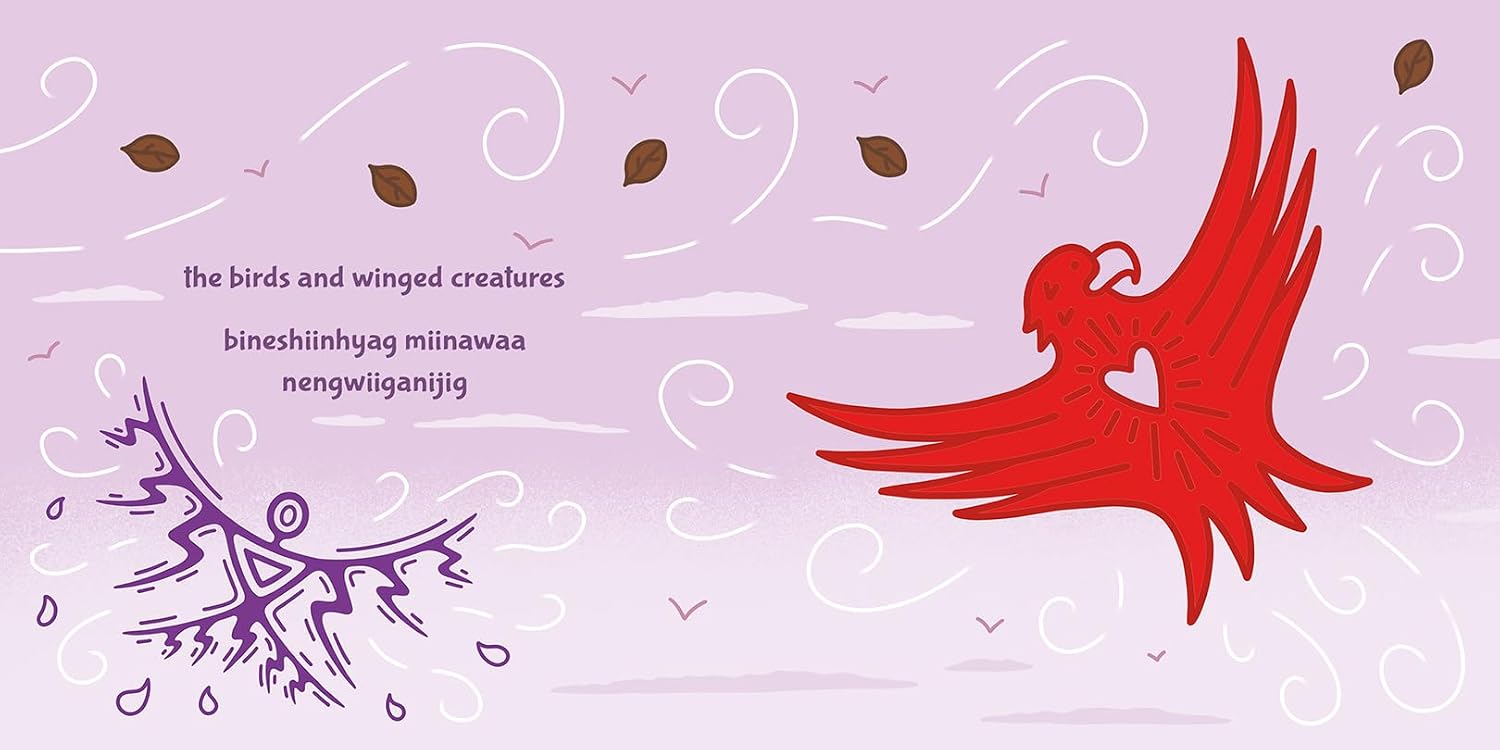 thankful / miigwechiwendam (English and Ojibwa Edition)