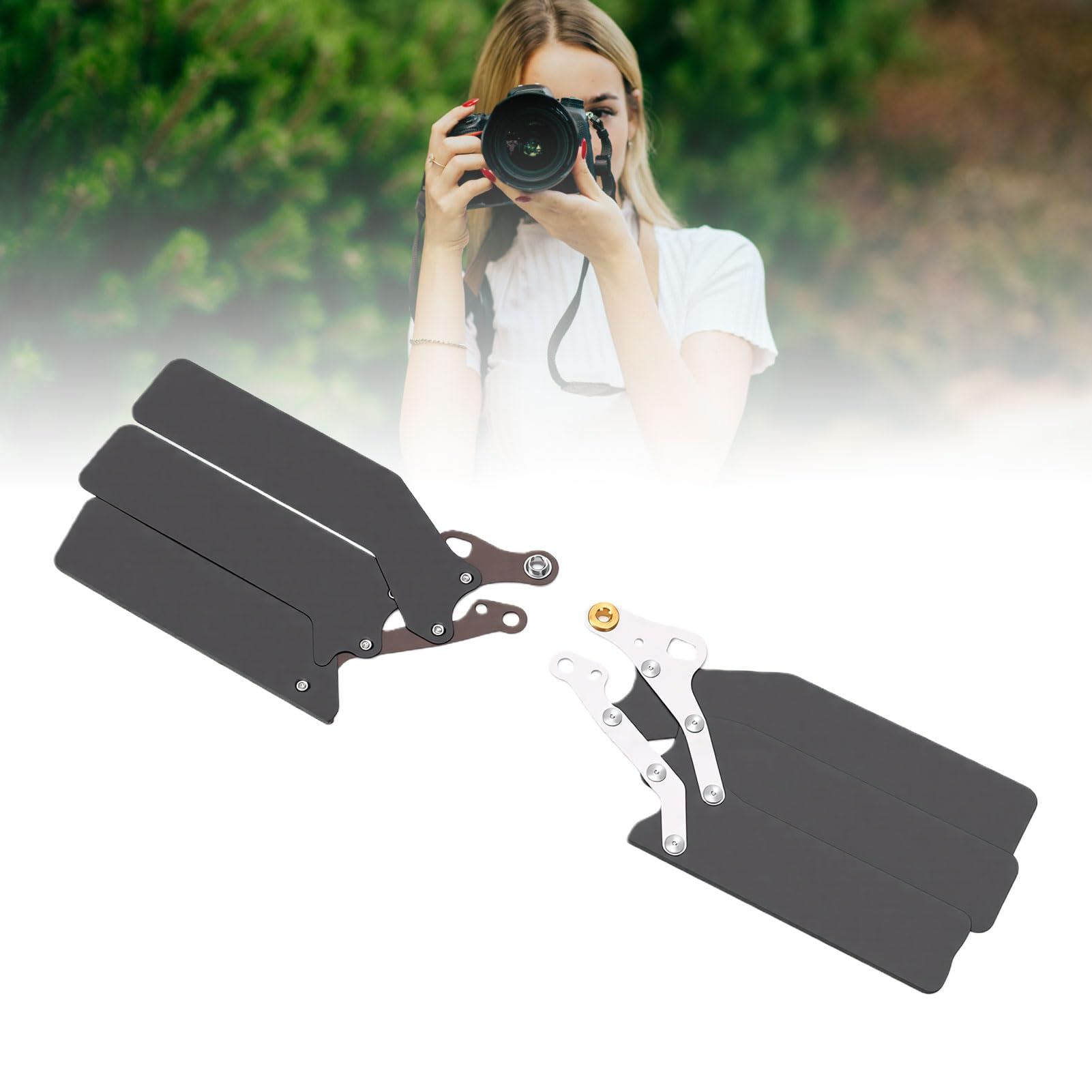 KIMISS Lame Otturatore Fotocamera, Tendina Otturatore di Ricambio ABS
