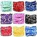 KALILY 12pcs/9pcs/6pcs Headband Bandana - Neck Gaiter Face Mask Headwear Shield Scarf - Paisley