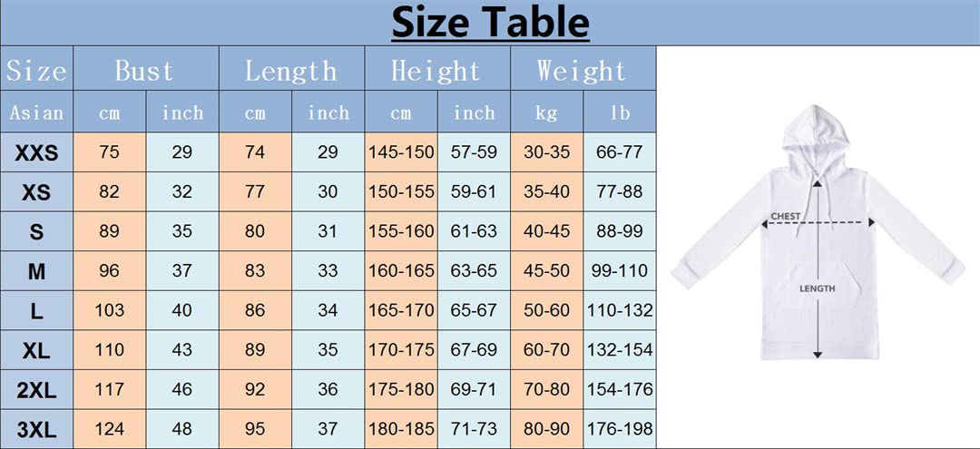 Femmes 3D Animal Print Oversized Hoodie Dress Kawaii Casual Long Sweat Plus Size Survêtement