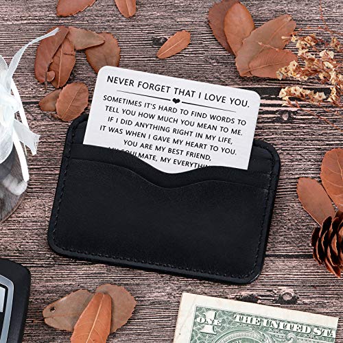 image for Fleure Esme Husband Christmas Stocking Wallet Card, Sturdy and Lightwe