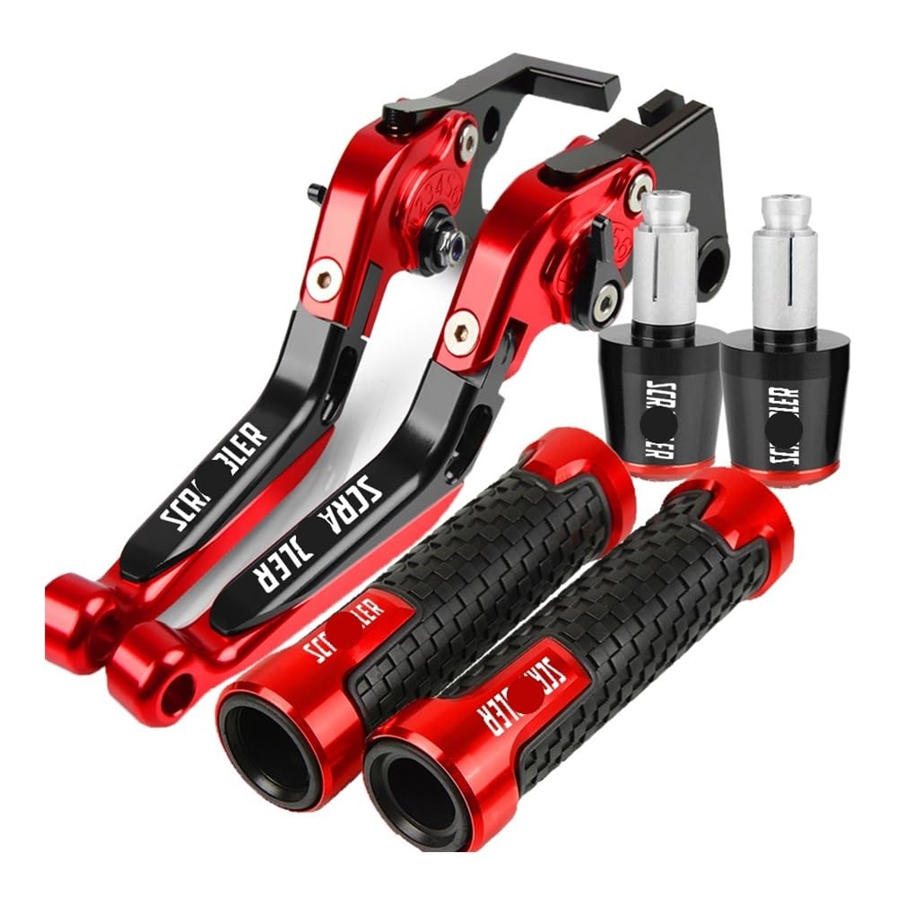 Motorcycle Brake Clutch Levers Motorcycle Adjustable Brake Clutch Levers Handlebar Grips Ends FOR Du&cati 1100 SPECIAL 2018 2019(A)