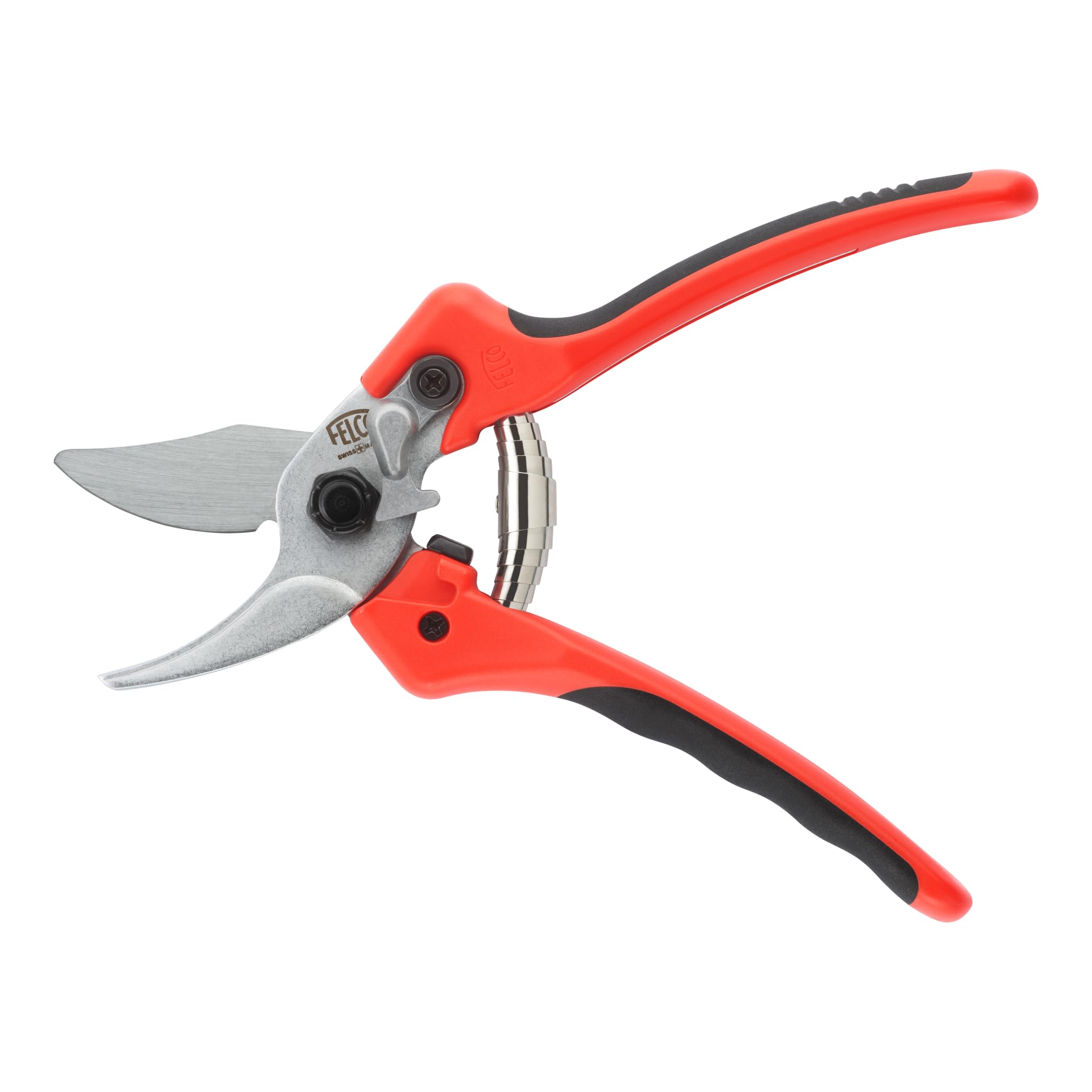 FELCO 171M Sécateur de jardin professionnel 20 mm pour main droite, lame en acier carbone trempé, poignées ergonomiques PU antidérapantes, sécateur jardinage Swiss Made 200 mm