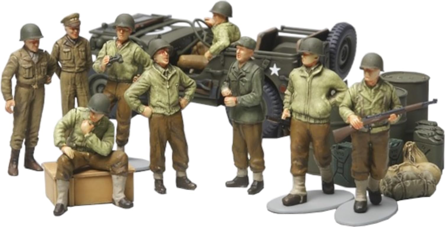 Tamiya Models US Army Infantry at Rest Model Kit