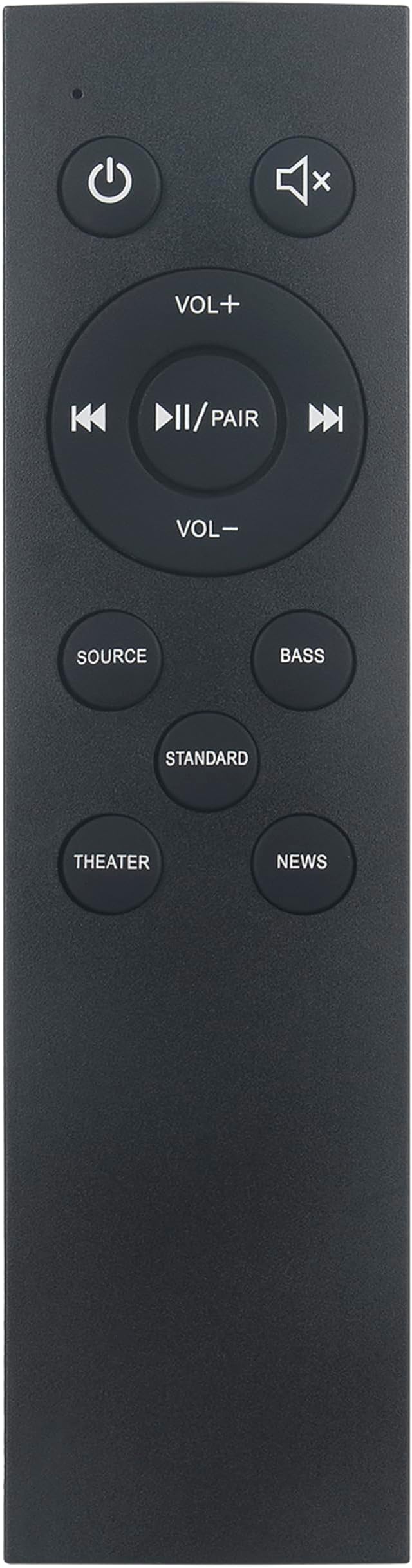 AULCMEET NS-HTSB22 Replace Soundbar Remote Control Compatible with Insignia Sound Bar System NS-HTSB22 NS-SBAR21F20