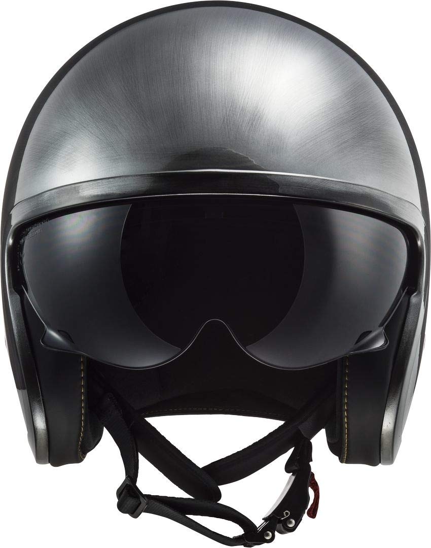 LS2, Casque Moto Jet SPITFIRE Jeans Titanium, L