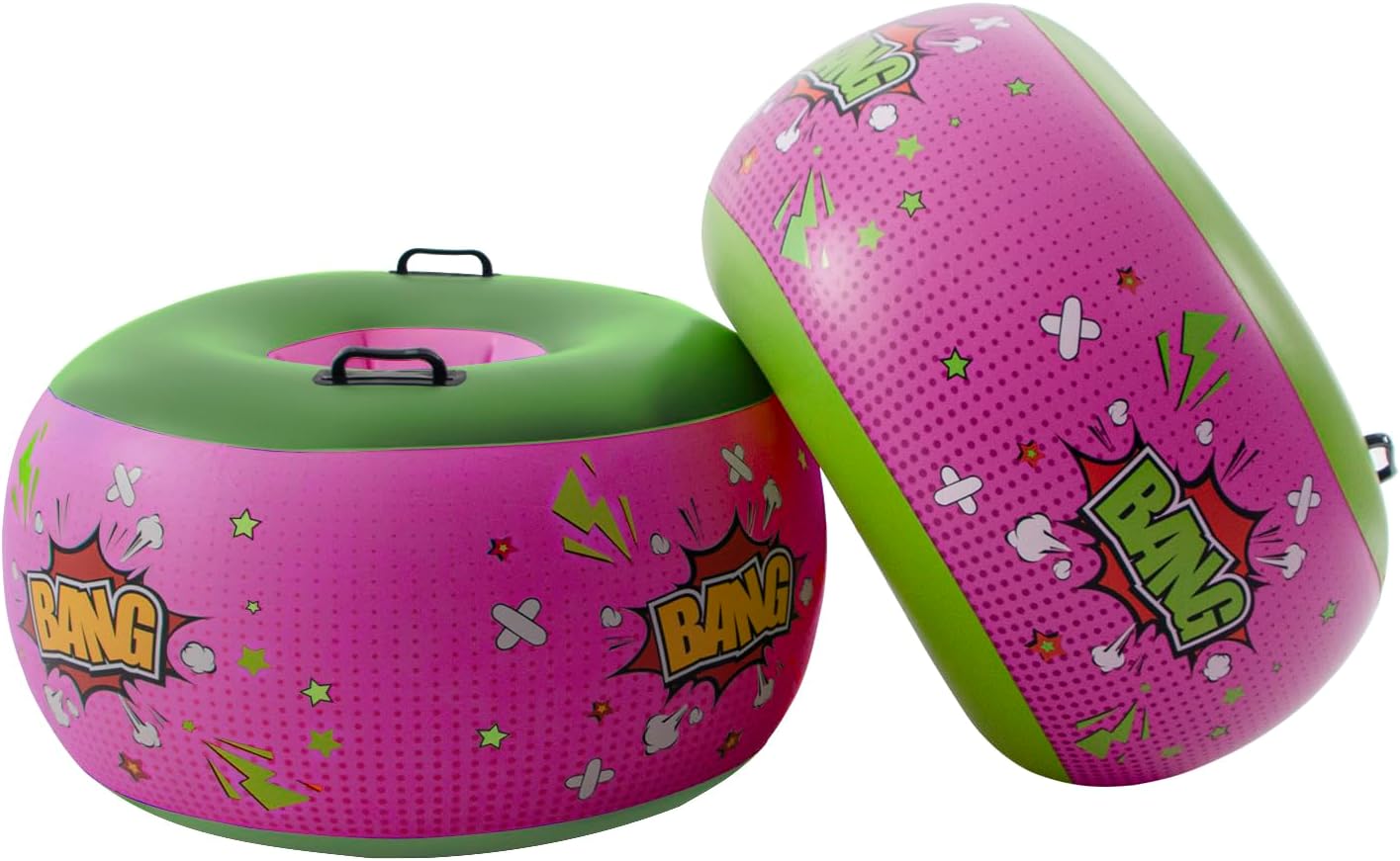 DIMAR GARDEN 2 Pcs Sumo Balls, Inflatable Bubble Bounce Ball for Outdoor Fun, Lawn Game Play