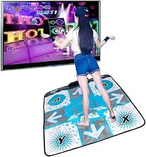 Dancing Pad for Wii, Non-slip Game Dance Mat for Nintendo Wii, Gamecube NGC Console Dance Revolution DDR Video Blanket for Wii