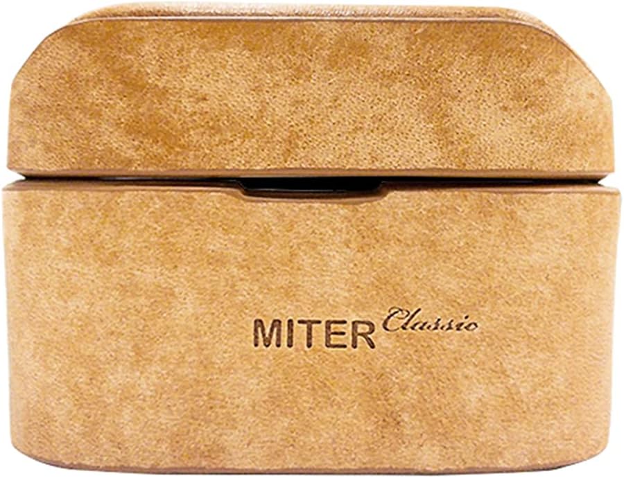 MITER Case Compatible with Sony LinkBuds S Earphone, Handmade Italy Pueblo Leather Case Cover for (WF-LS900N) LinkbudsS (Turkey Blue)