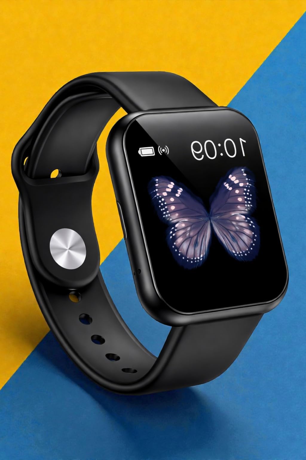 Smart Watch for Men, Black, Fitness Tracker with Heart Rate Monitor-picture-11