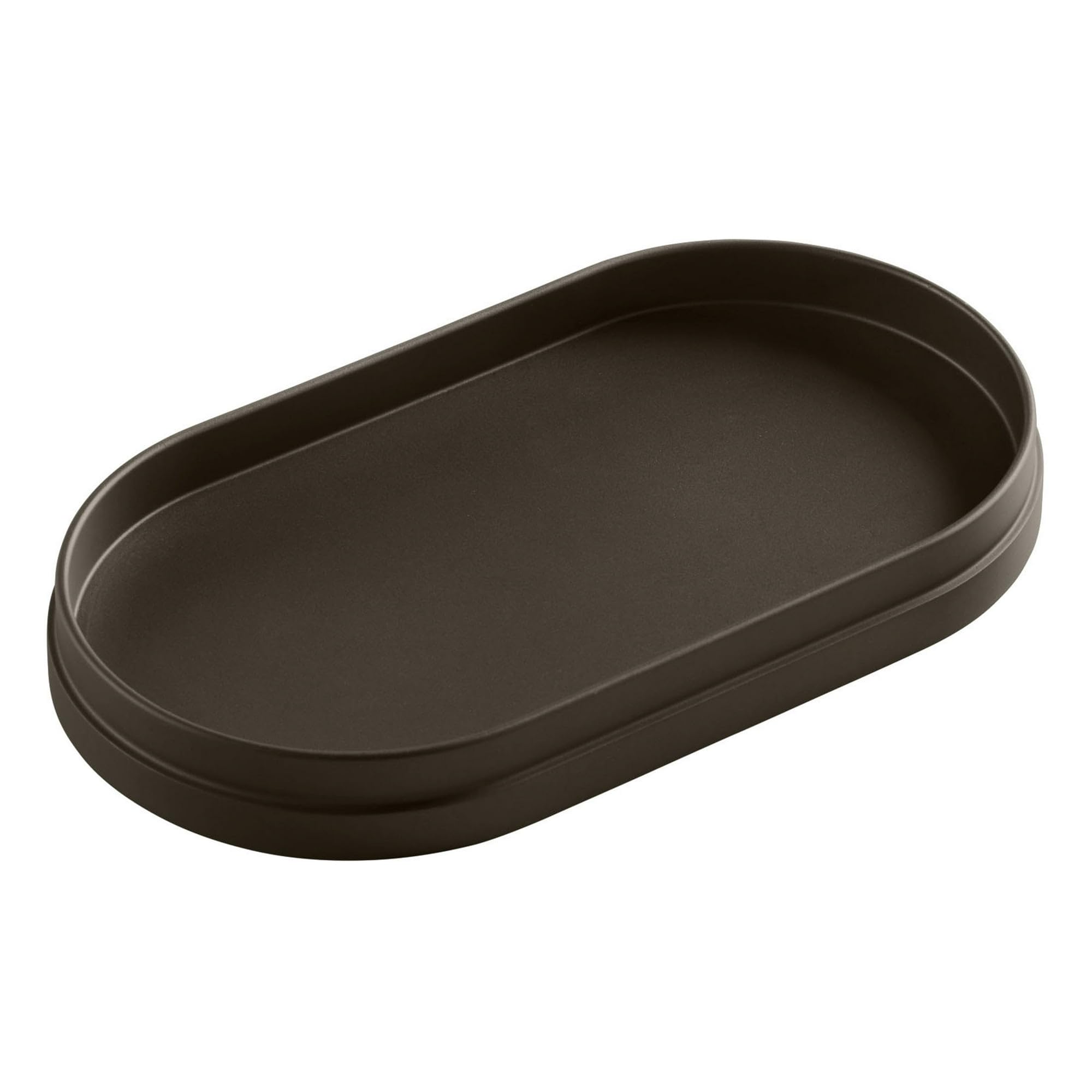 Bandeja de accesorios de metal de bronce, organizador decorativo para joyas, artículos de baño, artículos esenciales de escritorio, elegante solución de almacenamiento compacta para el hogar, la