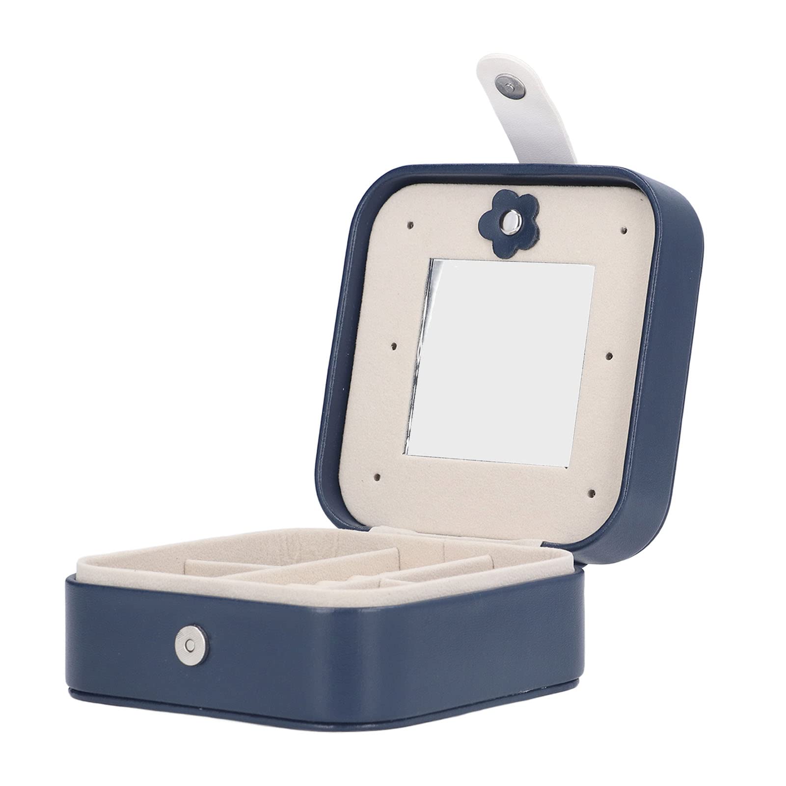 Boîte de rangement portable contre les nœuds de colliers et bagues