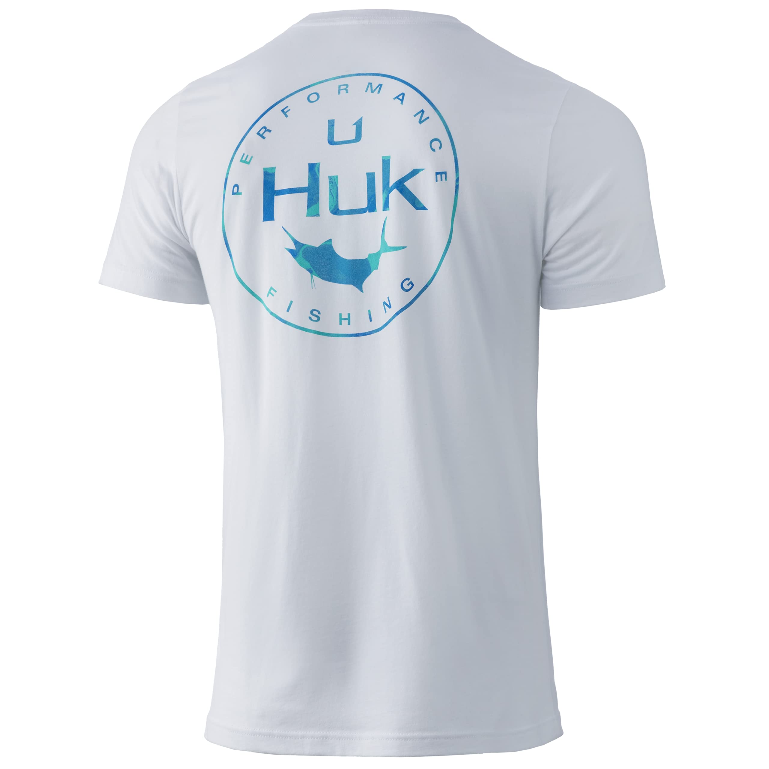 HUKMen's Short Sleeve Performance Tee | Performance Fishing T-shirt T-Shirt