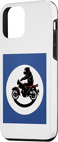 Miniatura 2 de Funda para iPhone 12 mini Moto Panda divertido retro Motorbiker Rider