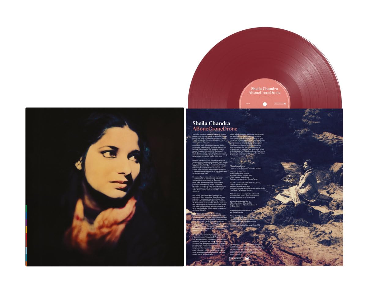 Sheila Chandra Abonecronedrone LP Vinyl LPRW56X NEW