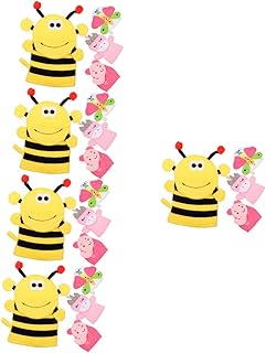 ABOOFAN 20 Peças Luvas Esfoliantes Infantis Toalhas Limpas Para Toalhas De Rosto Para Bebês Luvas Para Limpeza De Toalhas De Banho Para Crianças Luvas De Bebê Toalhas De Banho De