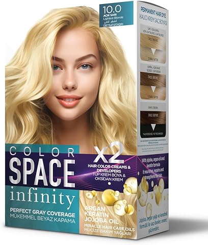 Color Space Infınıty Set Saç Boyası 10.0 Açık Sarı