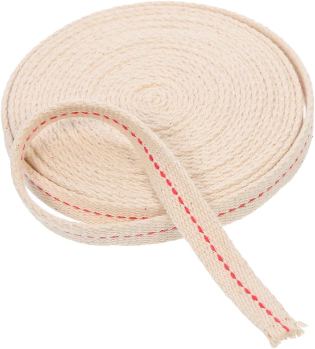 ABOOFAN Cotton Wick Replacement for Oil Lamps Long Wicks Cuttable for Household Lanterns Daily Use and Temple Lamps