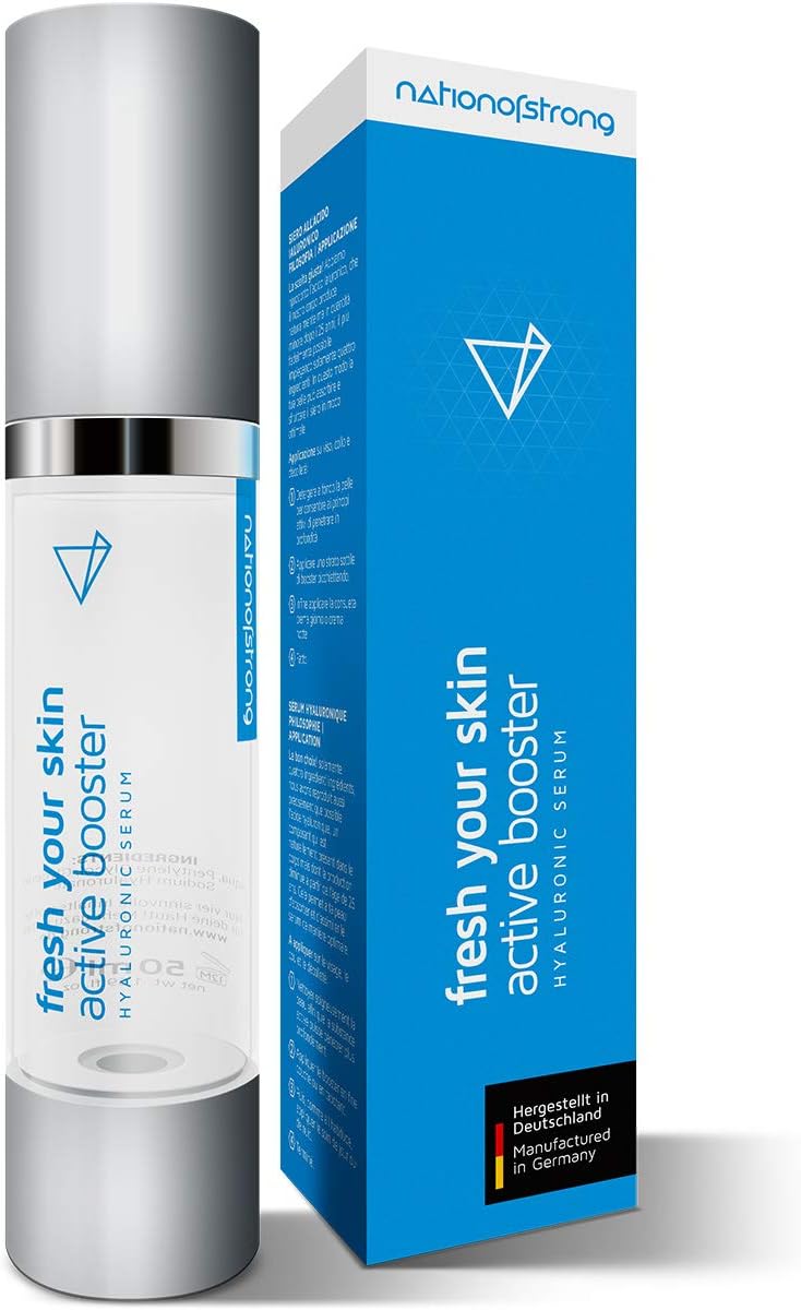 Vegan Hyaluronic Acid Serum, high dosage, Anti ageing + Anti Wrinkle Power