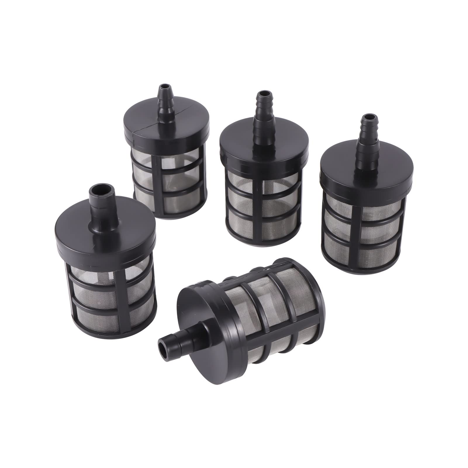 Filtro para Manguera， Filtro de Manguera, 5 Unidades, for Manguera de Lavado de Coches, riego de jardín, Bomba pulverizadora(8mmI13mm)