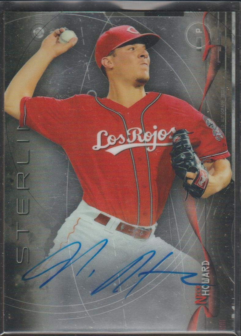 2014 Bowman Sterling Nick Howard Reds Autographed Baseball Card #BSPA-NH