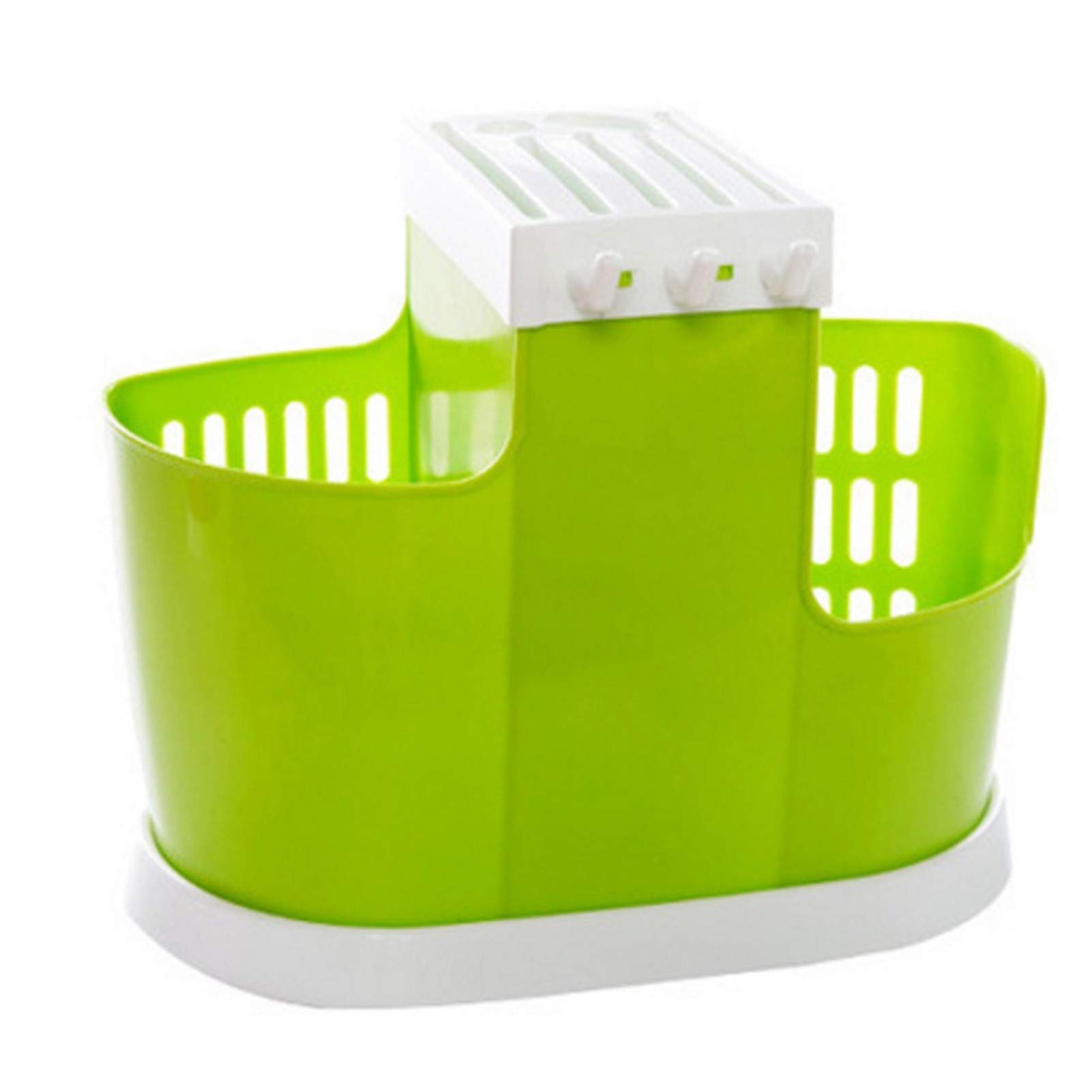 Bloc de rangement pour couteaux de cuisine, support pour couteaux uniquement, boîte multifonction pour ustensiles (cuillères, baguettes, fourchettes), rangement pour couverts, support en plastiqu