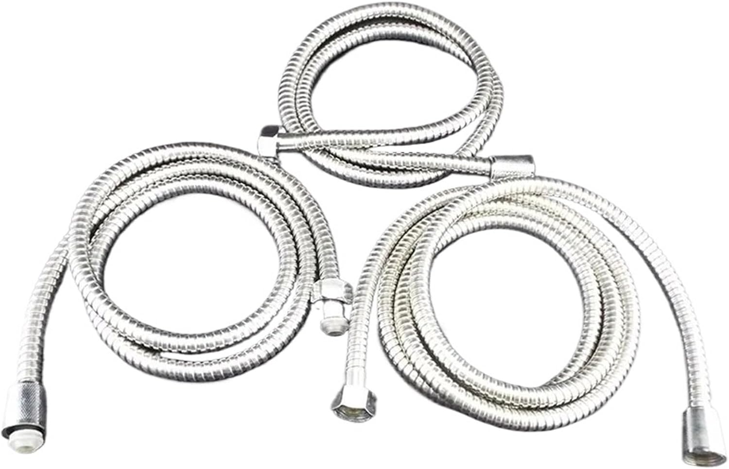 Flexible Shower Hose Tube 1.2m/1.5/2m Long For Home Bathroom Shower Water Hose Extension Plumbing Pipe(1.2M)