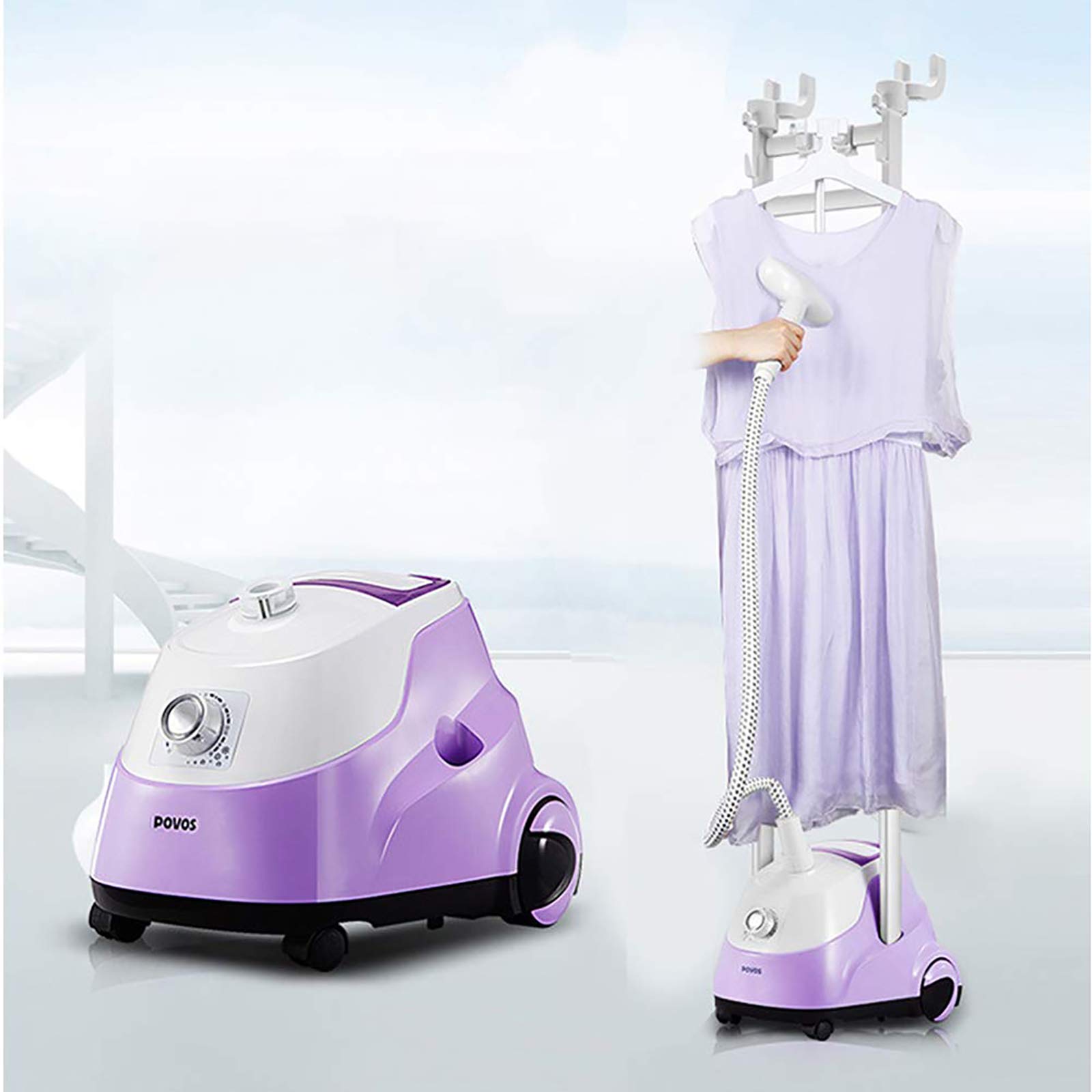 Défroisseur Vapeur Vertical 1950 W 32g/min, Réservoir D'eau De 2 Litres Tige Telescopique Fer Vertical Autonomie 45min 11 Temperatures Reglables Pret En 38s Planche Et Cintre Fournis Rouge 92124991 Défroisseur Vapeur Vertical 1950 W 32g/min, Réservoir D'eau De 2 Litres Tige Telescopique Fer Vertical Autonomie 45min 11 Temperatures Reglables Pret En 38s Planche Et Cintre Fournis Rouge 92124991
