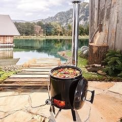 BRAST® Eintopfofen mit Grillfunktion Ofen...