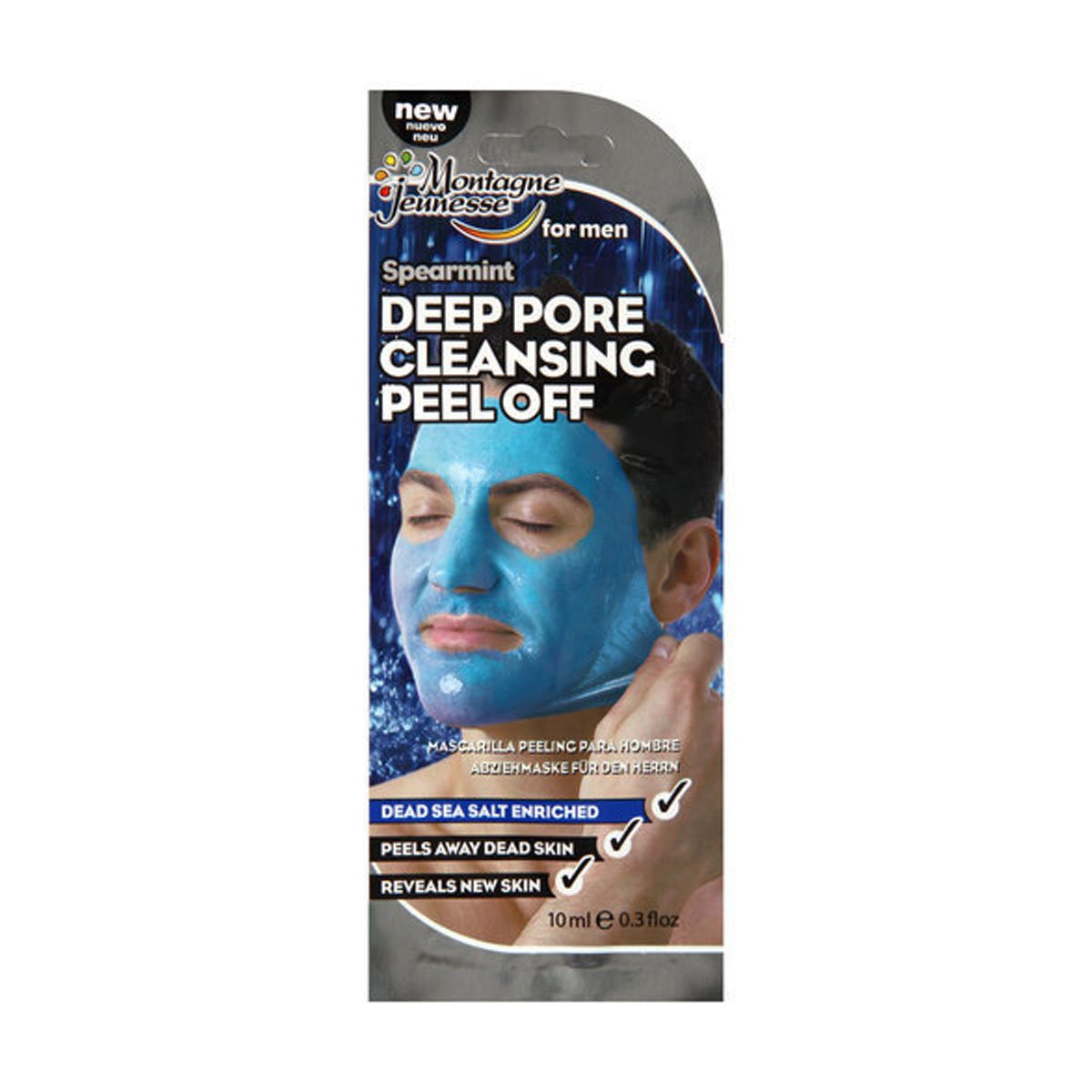 Montagne Jeunesse Men Deep Pore Cleansing Peel Off 10ml by Montagne Jeunesse