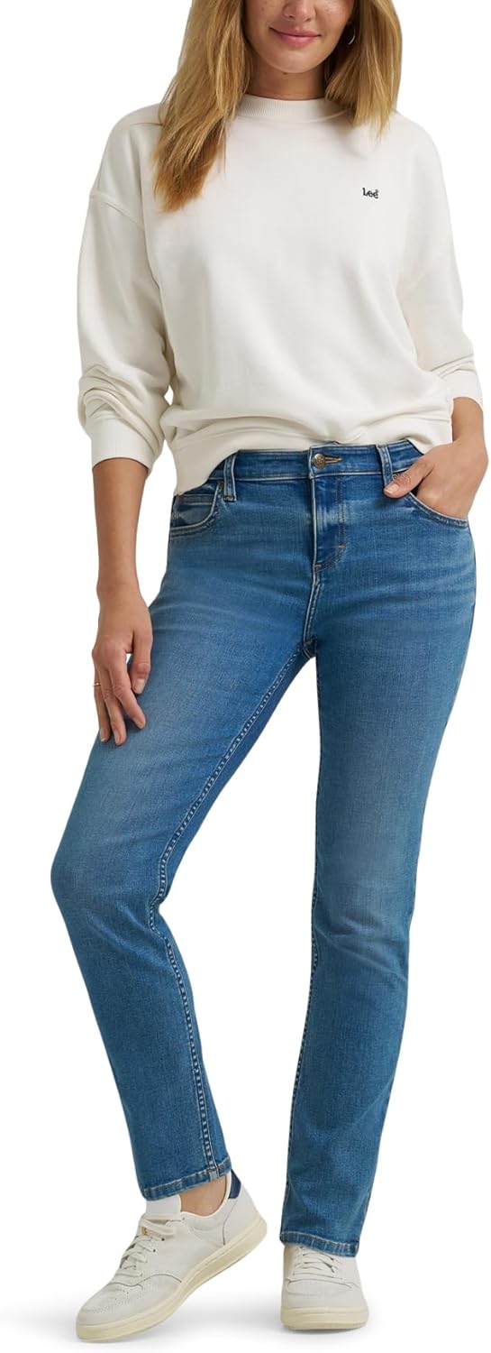 Lee Womens Legendary Slim Straight Jean - Image 4