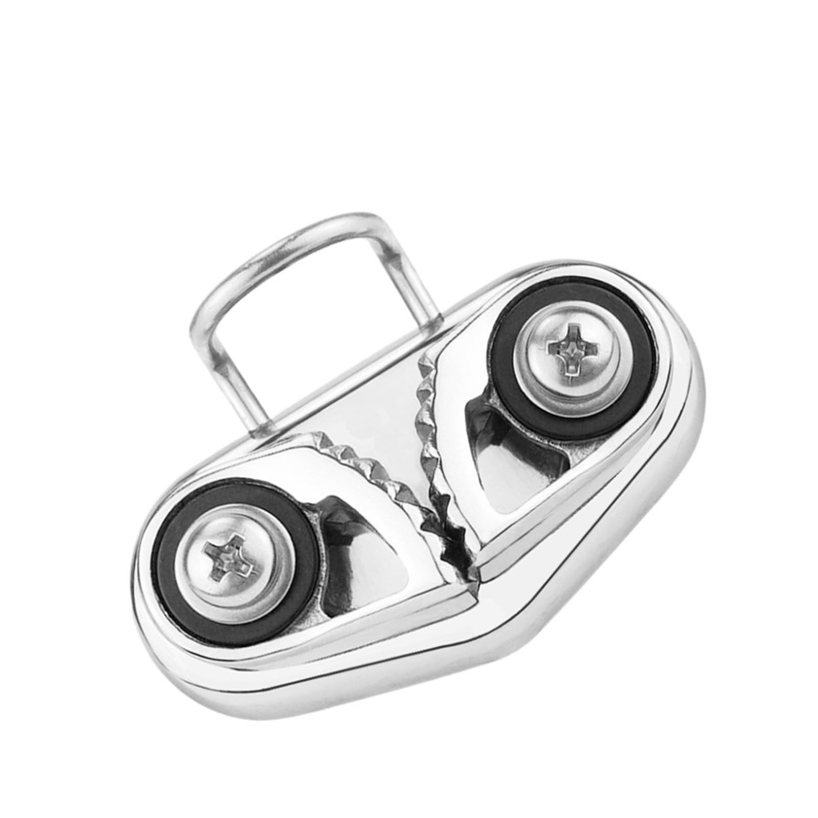 Taquet coinceur pour bateau en acier inoxydable 316 avec anneau de guidage