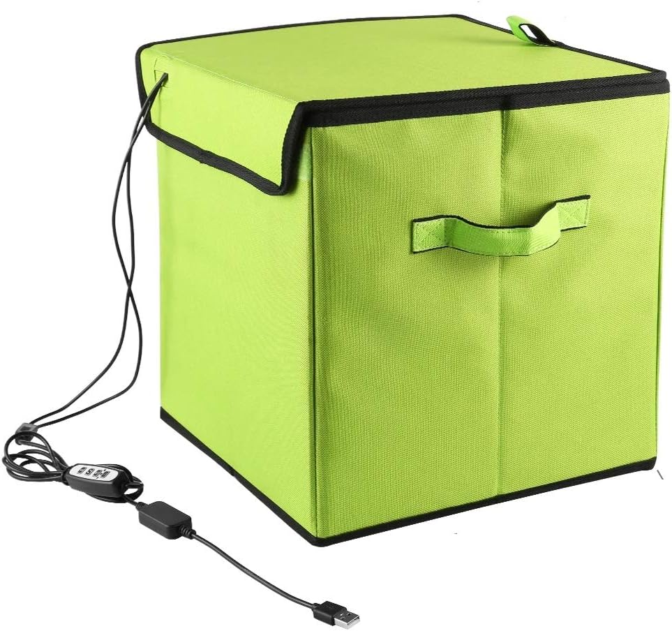 UVC Box, Portable Large Cleaner Bag with USB Port, UV-Clean Sanitizing Bag, UVC Light Tote for Mask, Cell Phone, Baby Bottle, Key, Towel