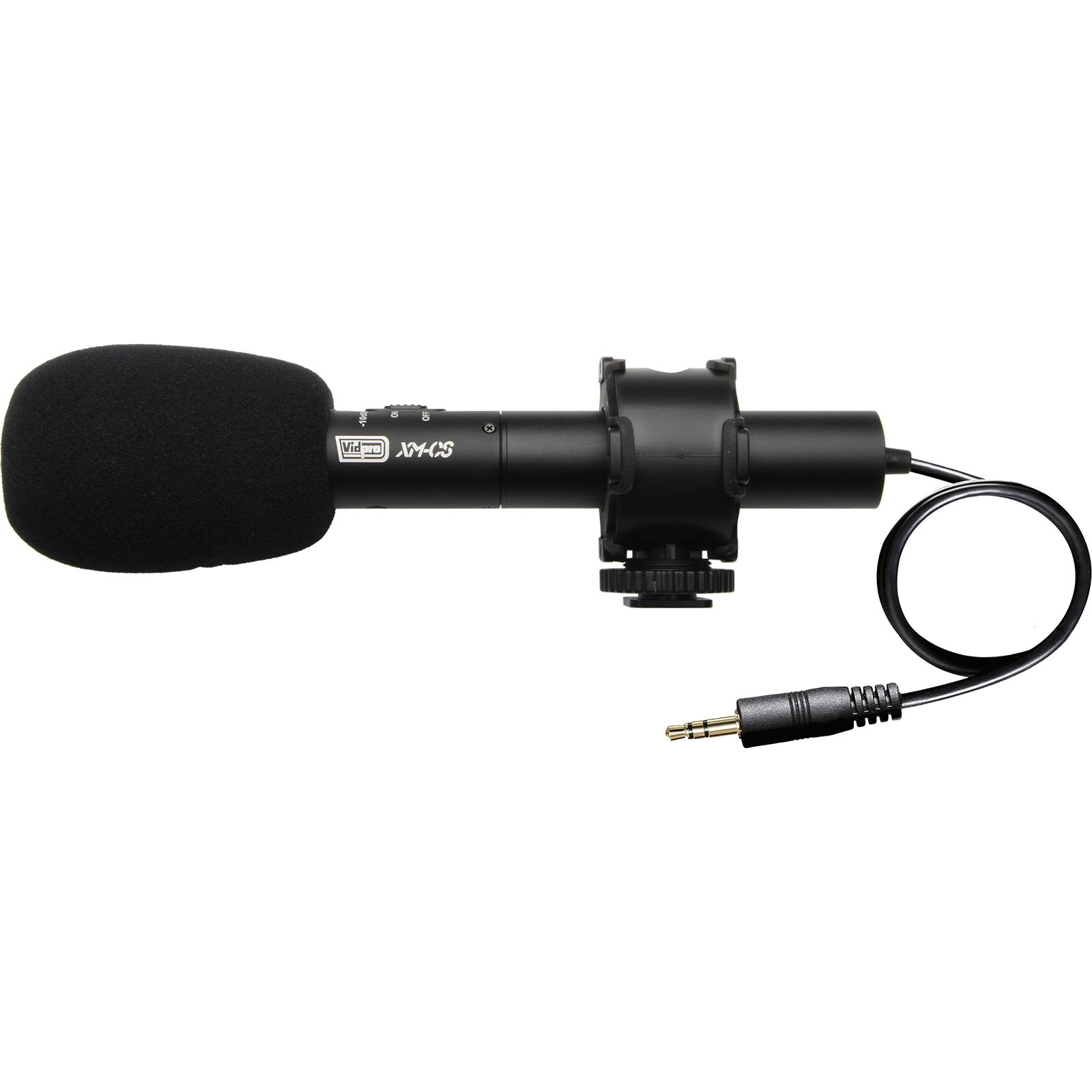 Vidpro estéreo XY micrófono de condensador para cámaras réflex, videocámaras y cámaras de vídeo