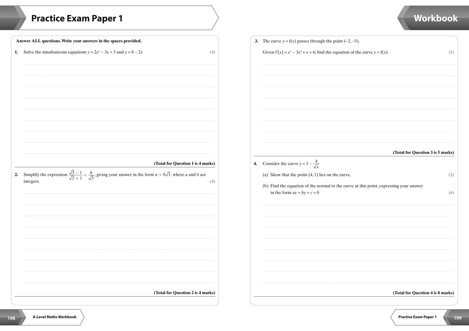 Collins A-level Revision – Edexcel A-level Maths AS / Year 1 All-in-One Revision and Practice
