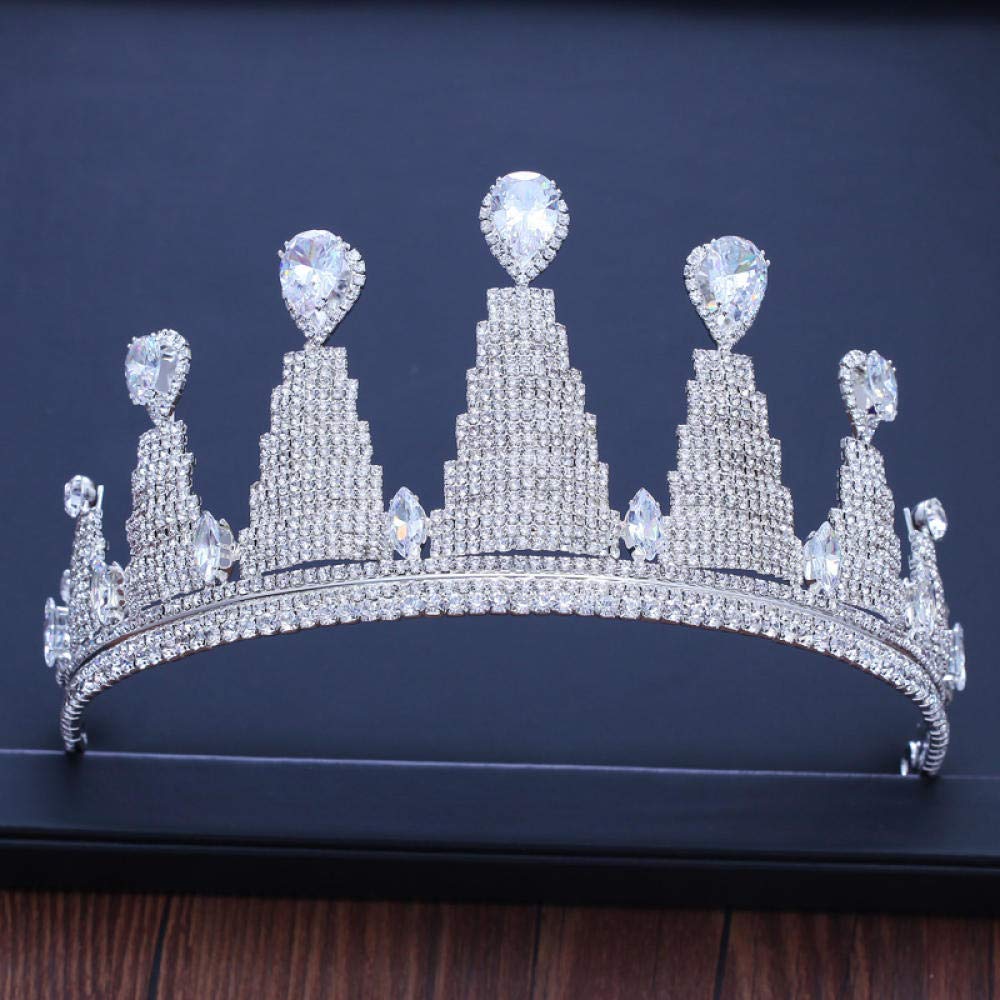 Tiara Ruinuo 316L'Alliage Coiffe De La Couronne d'anniversaire De Luxe Beauté Show Femmes Simple Fashion Mariage Accessoires Cheveux Serre-Tête Vintage Cadeau Parti