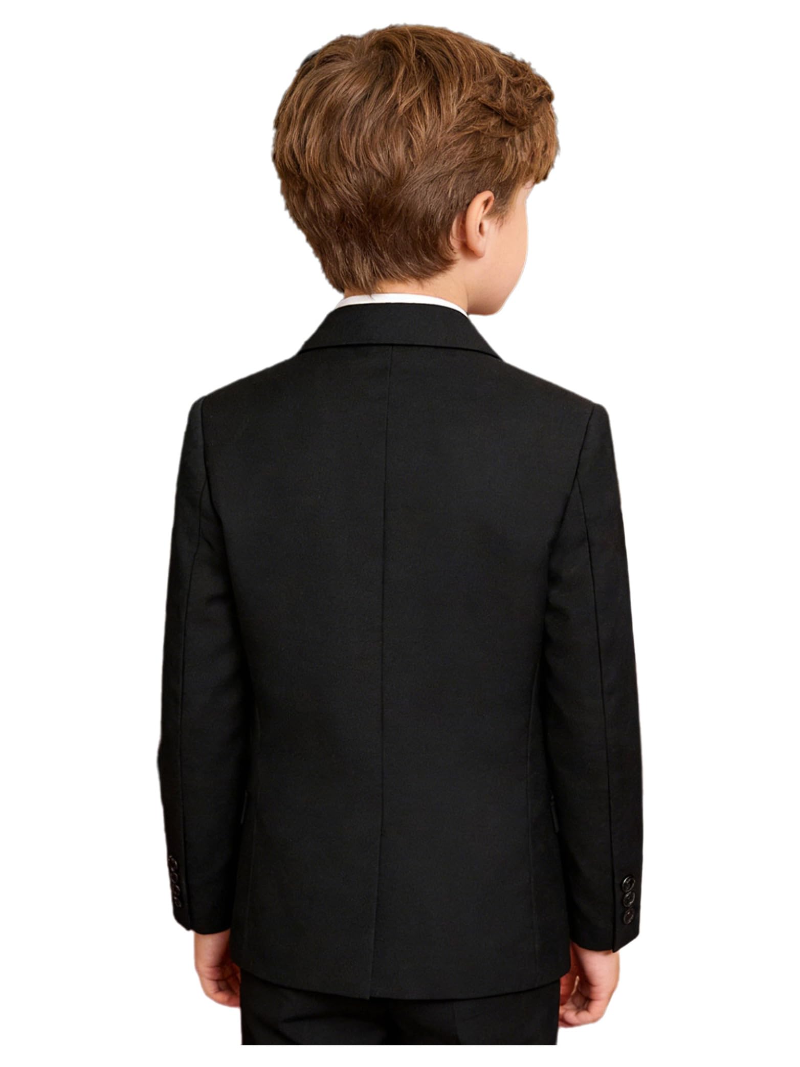 Jhaoyu Jungen Langarm Anzugjacke Kinder Anzug Jacke EIN-Knopf Blazer Gentleman Smoking Festlich Jacket Hochzeit Geburtstag Party Festzug Anzugjacke