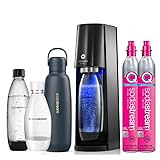 [公式] ソーダストリーム E-TERRA (E-テラ) 特別パッケージ ブラック ステンレスボトル付き